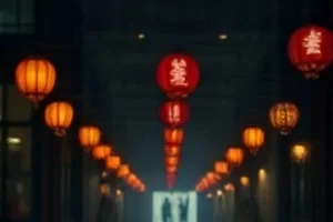 《归墟》封面：深海发光生物群落